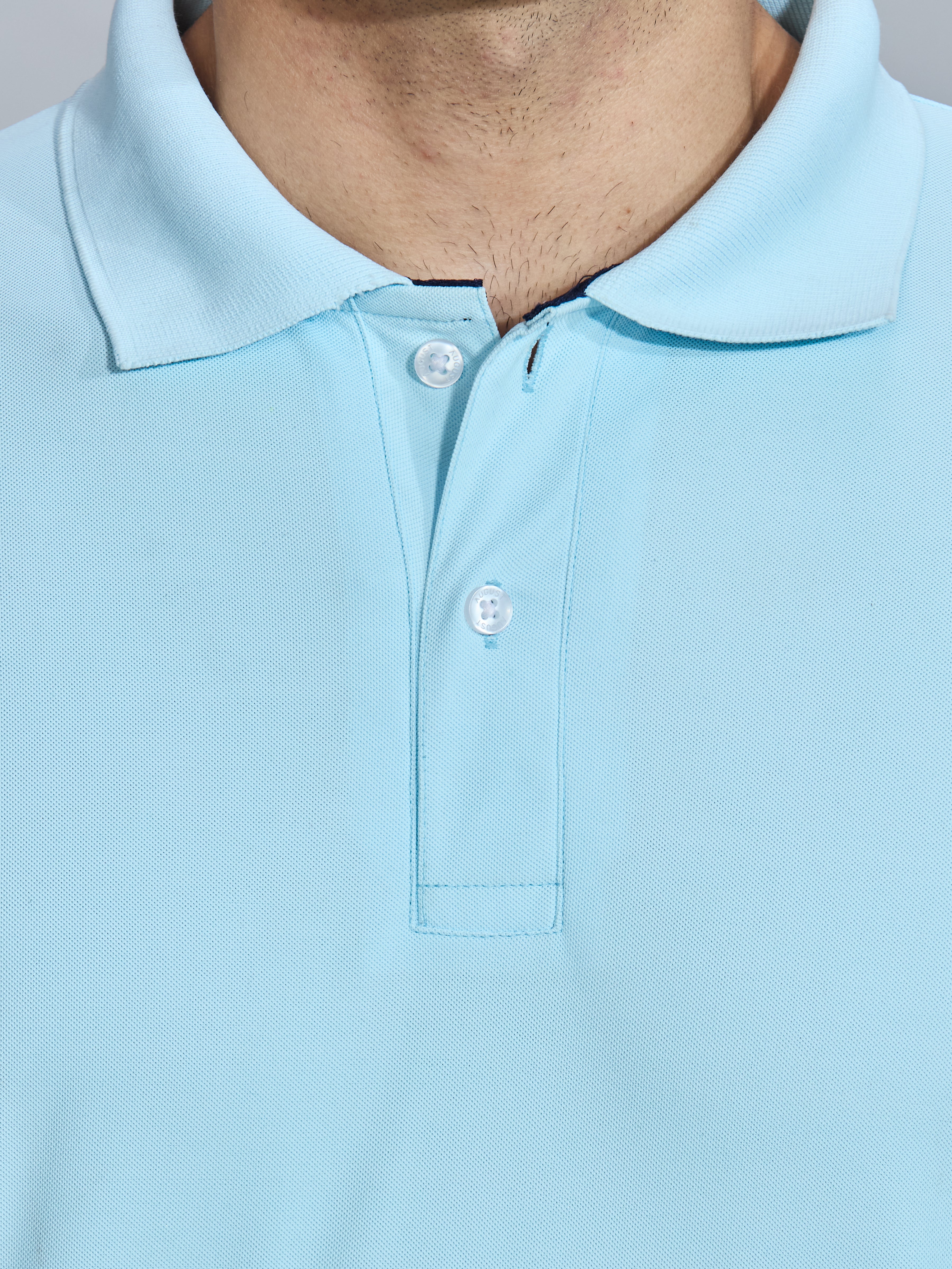 Light Blue Polo T-shirt