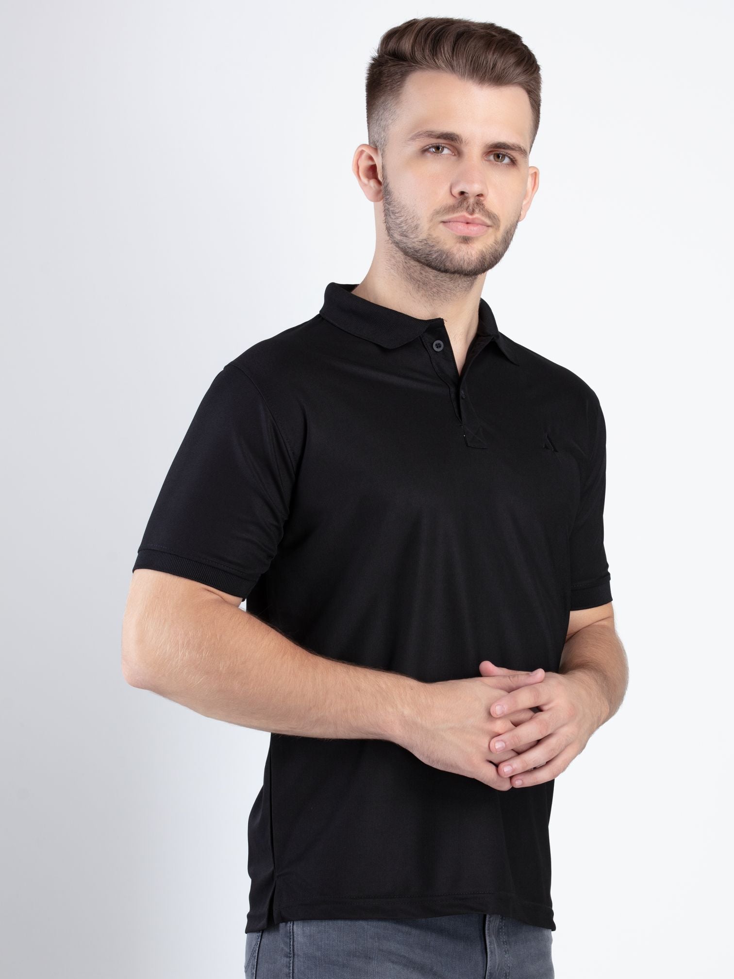 Black Polo T-shirt