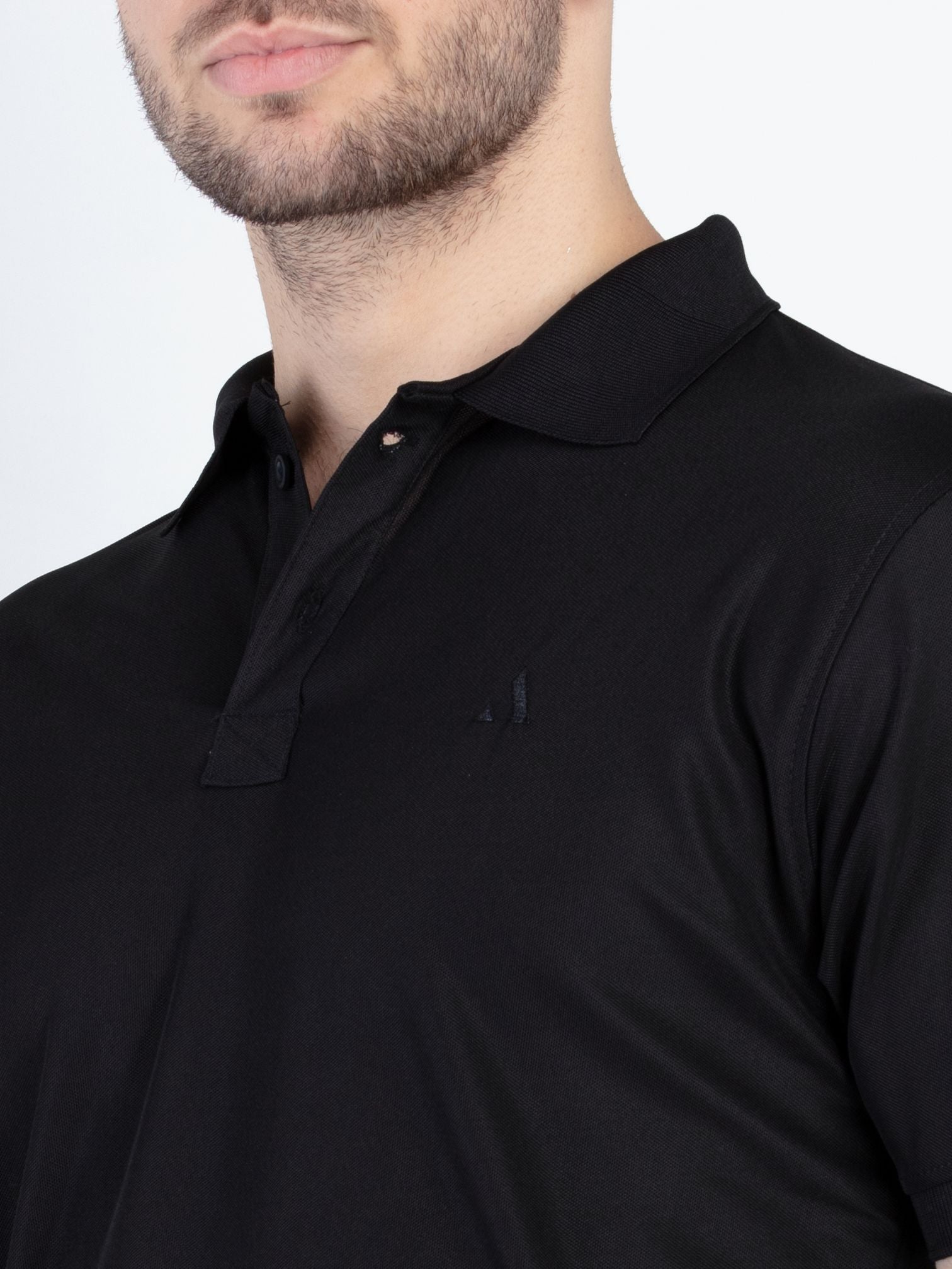 Black Polo T-shirt