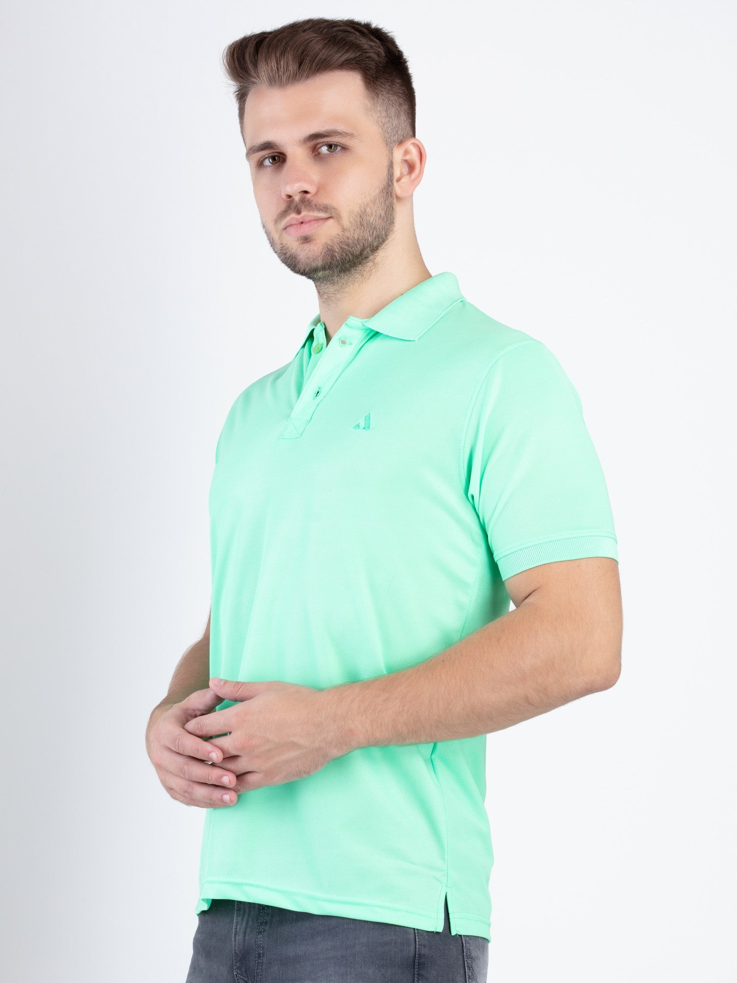 Mint Green Polo T-shirt