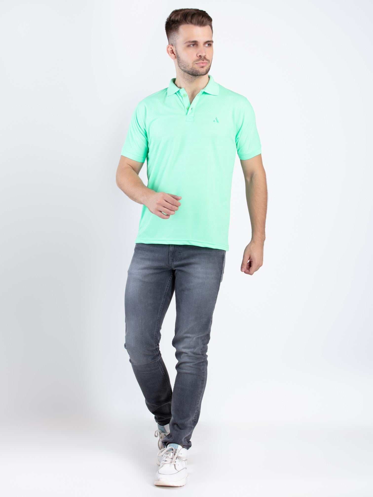 Mint Green Polo T-shirt