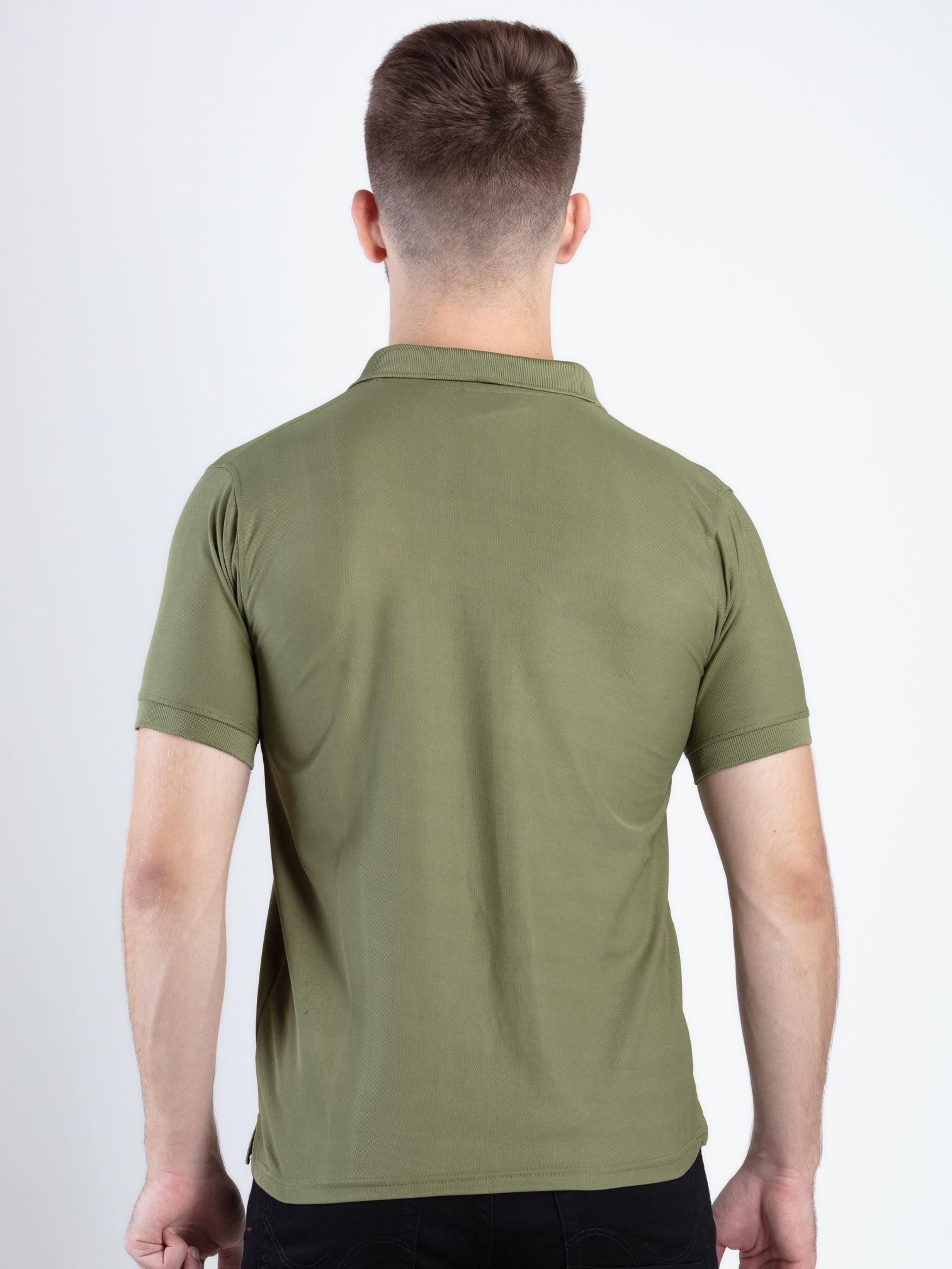 Olive Green Polo T-shirt