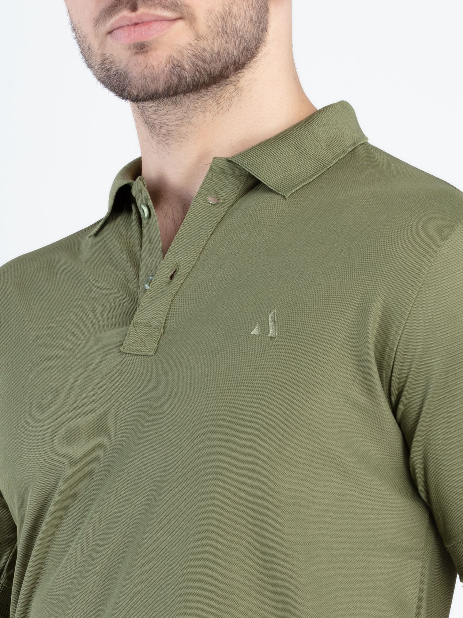 Olive Green Polo T-shirt