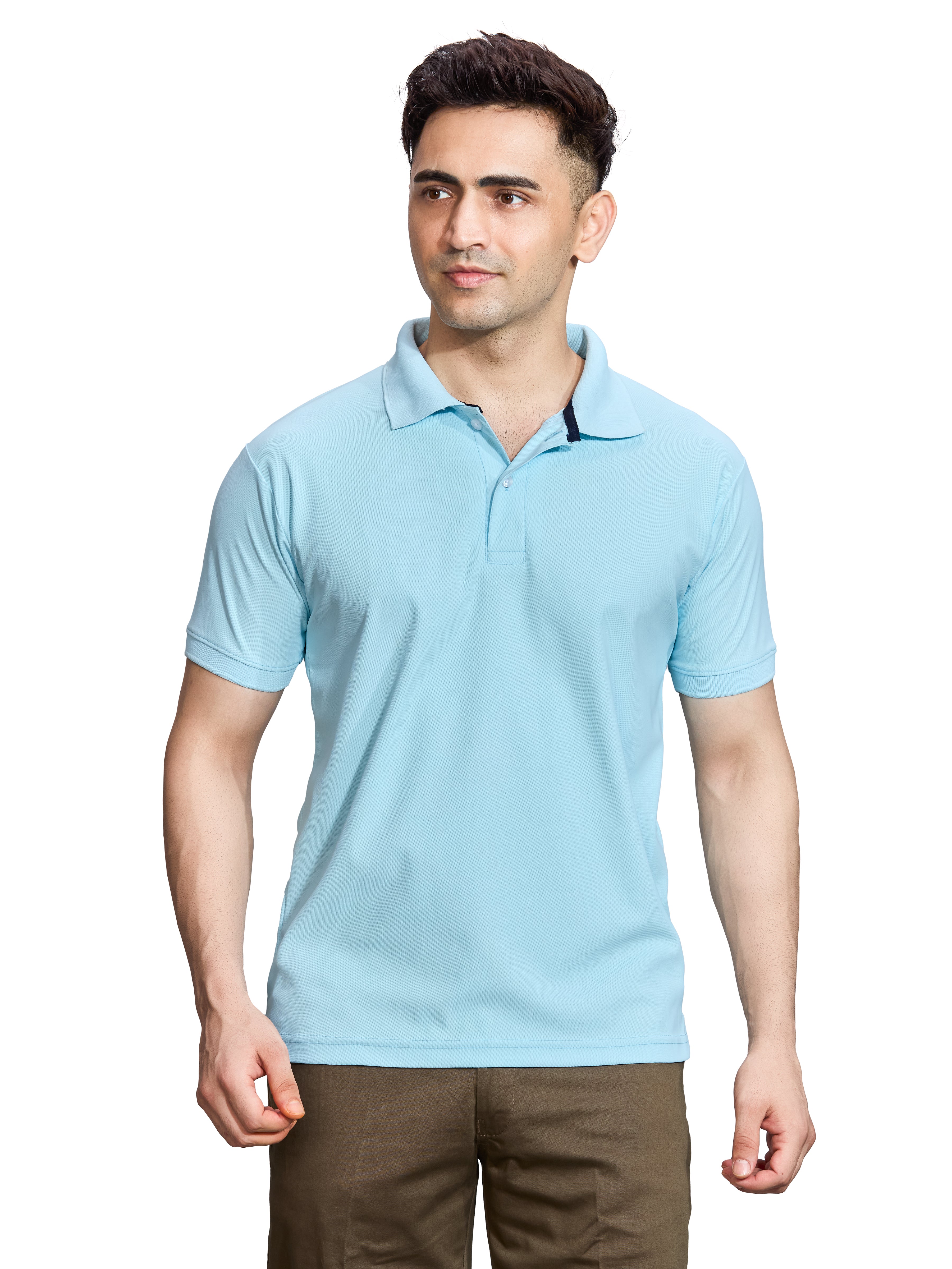 Light Blue Polo T-shirt
